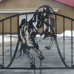 Driveway Gates Custom Artwork