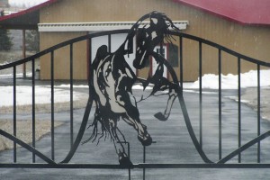 Driveway Gates Custom Artwork