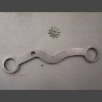 Laser Metal Cutting Horse Bit and Spur